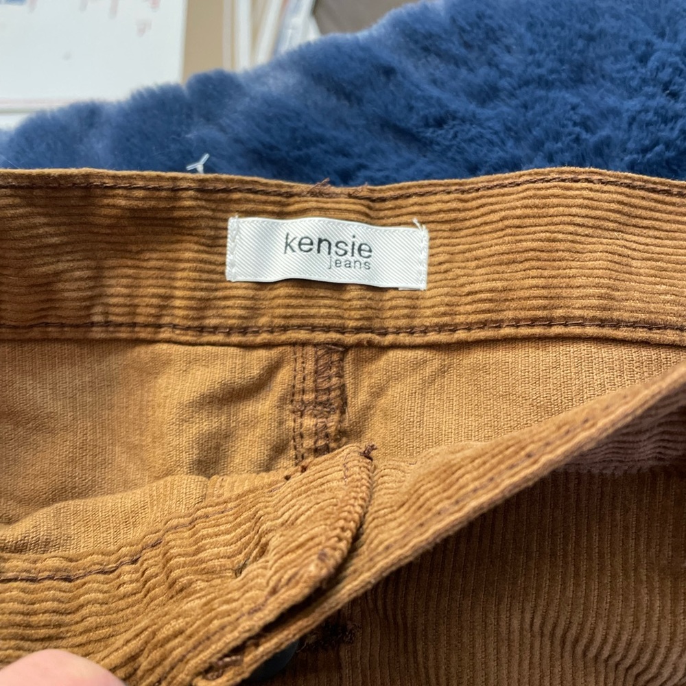 Kenzie brown corduroy mini skirt